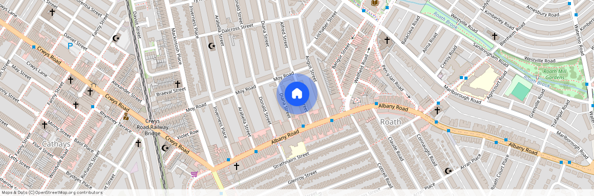 CF24 4TY Roath, Wales, Cardiff