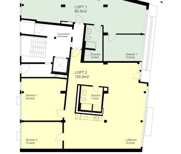 Moderne, grosse 3.5- Zimmerwohnung nähe Morgartenring - Photo 1