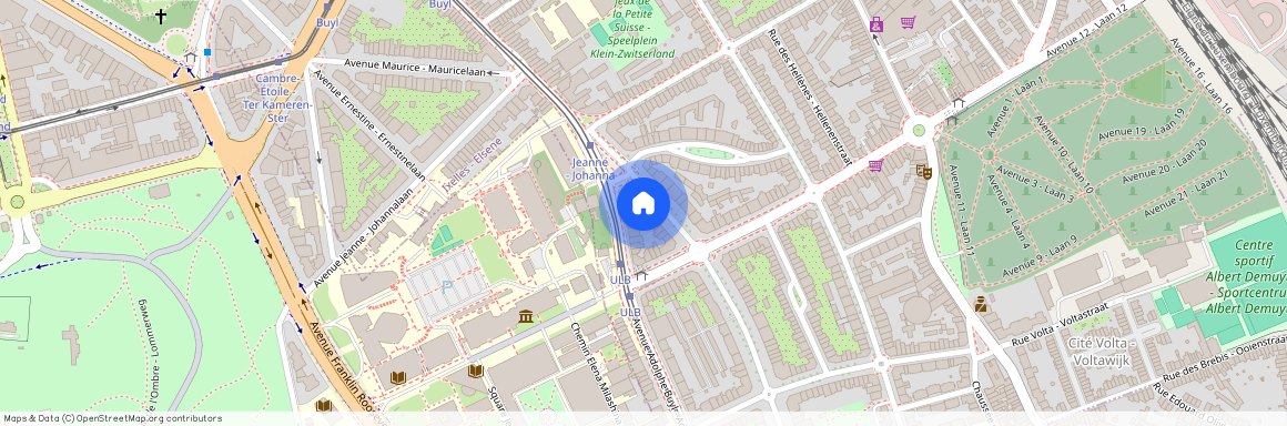 Avenue Armand Huysmans, 15, 3, 1050, Ixelles