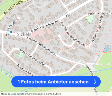 (EF1292_M) Fulda: Zell, große möblierte Wohnung mit Dusche, Wanne, ... - Foto 1