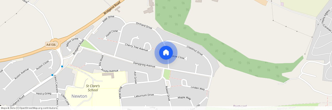 Orchard Drive, Dan Y Graig, Porthcawl, Bridgend, CF36