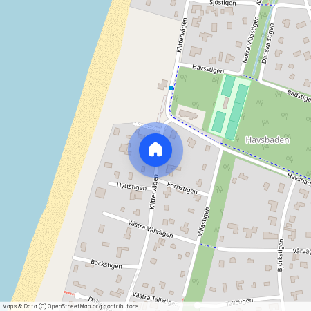 Klitterbyvägen, Ängelholm