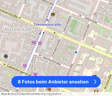 Möblierte 1-Zimmer-Wohnung in der begehrten Maxvorstadt - Foto 1