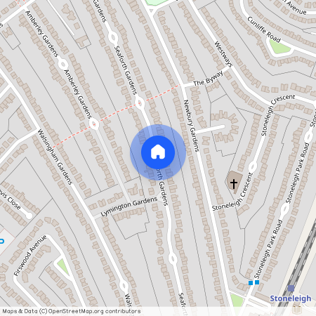 Seaforth Gardens, Stoneleigh, Surrey. KT19