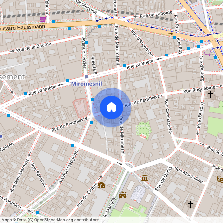 Penthièvre 23, Rue de Penthièvre, Paris