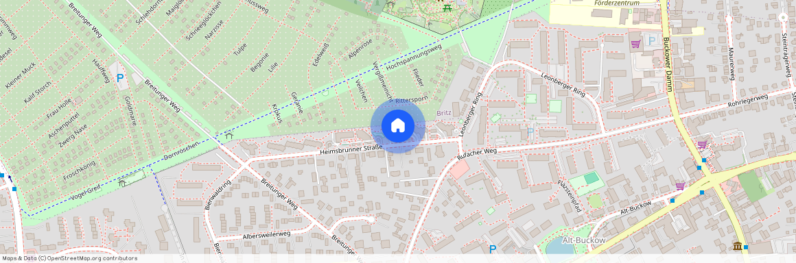 Heimsbrunner Str. 10 - 12349 Berlin OT Buckow