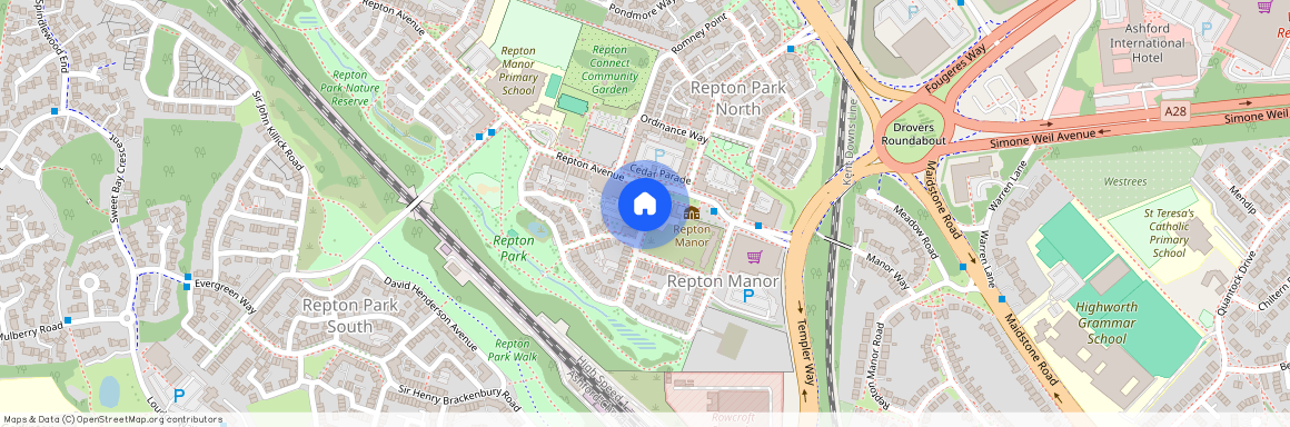 James Ewart Avenue, Repton Park, Ashford, Kent, TN23