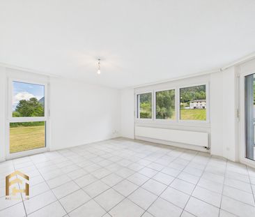 Helle 4.5 ZWG mit grossem Balkon, Bergblick und Garten - Photo 4