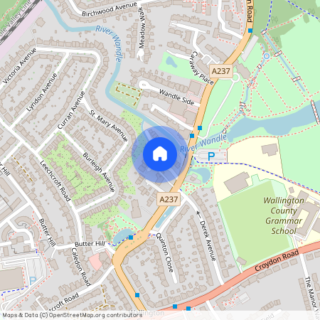 Riverside Close, Wallington, Surrey, SM6