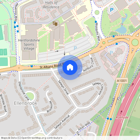 St. Albans Road West, Hatfield AL10