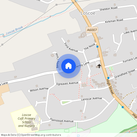 Loscoe-Denby Lane, Loscoe, Heanor, Derbyshire, DE75