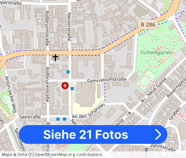 Mod. Stadtwohnung mit Einbauküche am Fichtelsgarten - Foto 1
