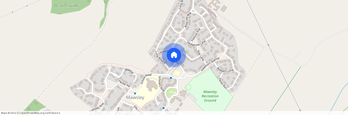 Mawsley Chase, Mawsley