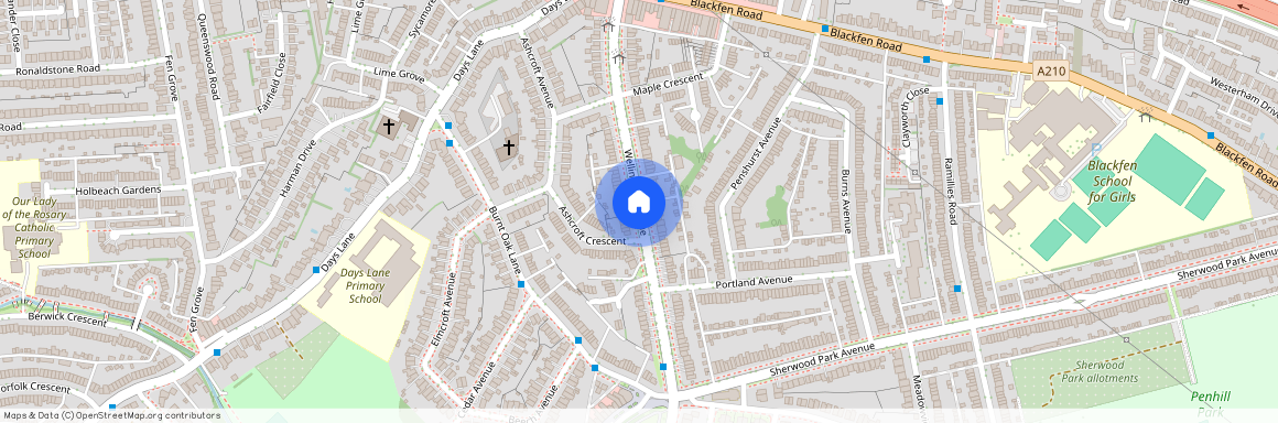 Wellington Avenue Sidcup DA15