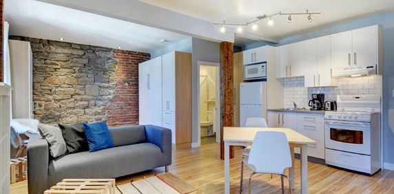 Loft entièrement meublé à louer Vieux-Québec décembre 2025 - Photo 2