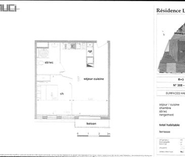 Appartement à louer 2 pièces 41.56m² - Photo 1