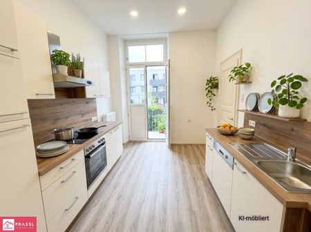 Generalsanierte 4-Zimmer Wohnung in Leoben, 110m², Balkon, vollsaniert, Top Lage! - Foto 4