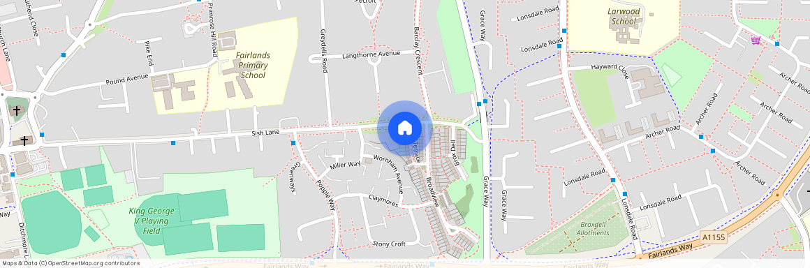 Trigg Terrace, Stevenage, Hertfordshire