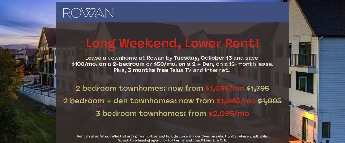 Rowan Rental Residences — 2 Bed 2.5 Bath + Den - Photo 1