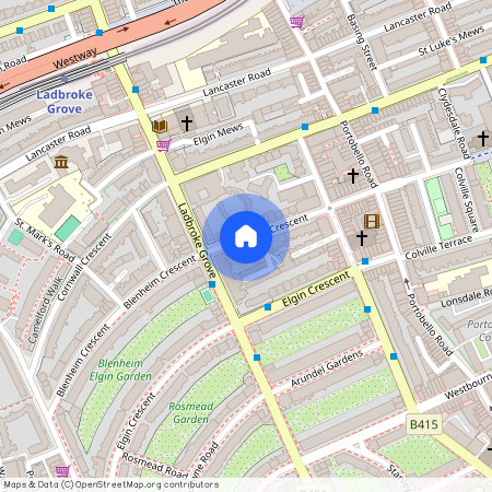 Blenheim Crescent, Notting Hill, W11