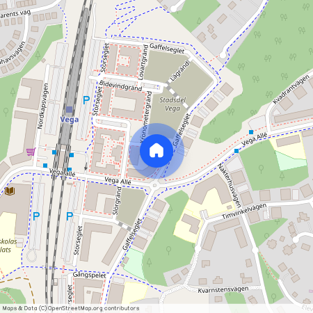 Gaffelseglet 26C, Vega