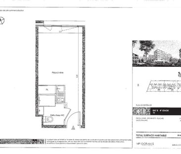 Location Appartement 1 pièce 20m² LYON 7ème - Photo 3