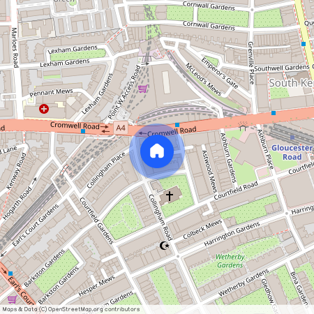 Courtfield Gardens, South Kensington, London, SW5