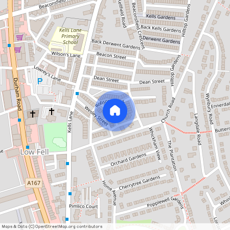 St. Thomas Street, Low Fell, Gateshead, Tyne And Wear, NE9