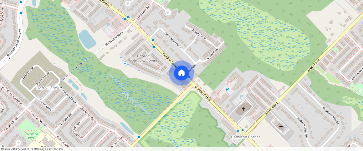 ** Gordon Street, Guelph, ON, Canada