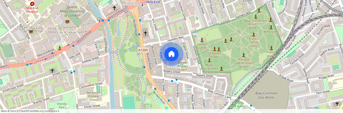 Treby Street, Mile End, London, E3