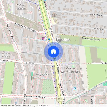 ul. Buforowa, Jagodno, Krzyki, Wrocław, dolnośląskie