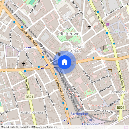 Jubilee Walk, Clerkenwell