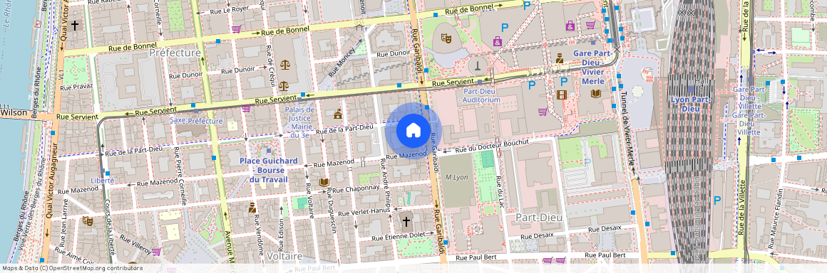 196 RUE GARIBALDI, LYON 3EME ARRONDISSEMENT Mairie-Saint-Sacrement