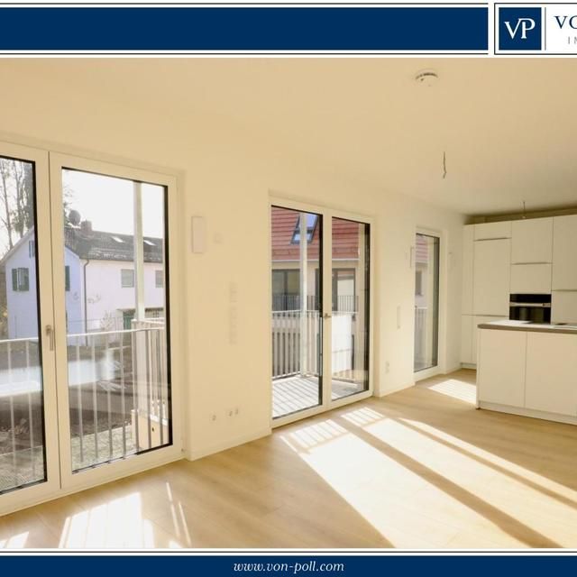 Neubau Erstbezug in Forstenried - Geräumige 2-Zimmer Wohnung mit großem Wohn-Essbereich - Photo 1