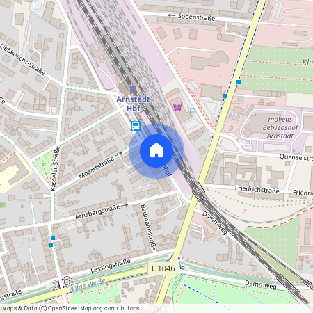 Am Bahnhof, 99310 Arnstadt