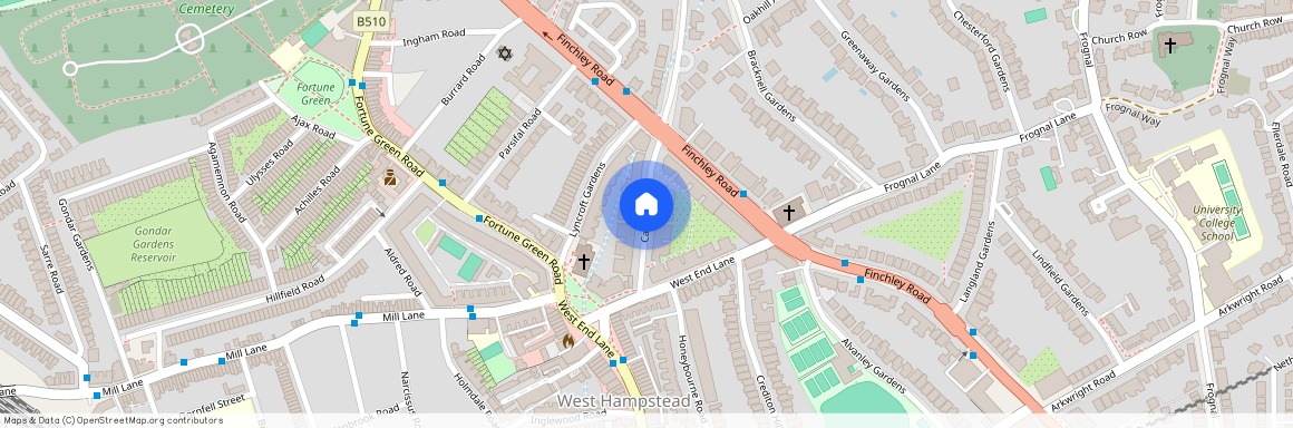 Cannon Hill, West Hampstead, NW6