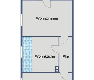 2-Zimmer-Wohnung im Erdgeschoss - Photo 3