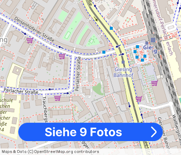 Helle 3-Zimmer-Wohnung mit Balkon in München - Foto 1