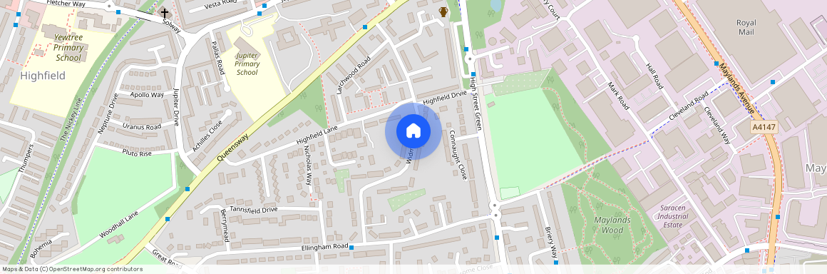 Widmore Drive, Hemel Hempstead, HP2