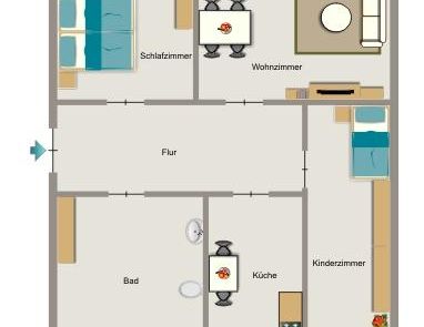 Demnächst frei! 3-Zimmer-Wohnung in Bergkamen Oberaden - Photo 1
