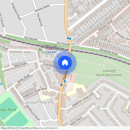 Evansfield Road, Llandaff North, Cardiff