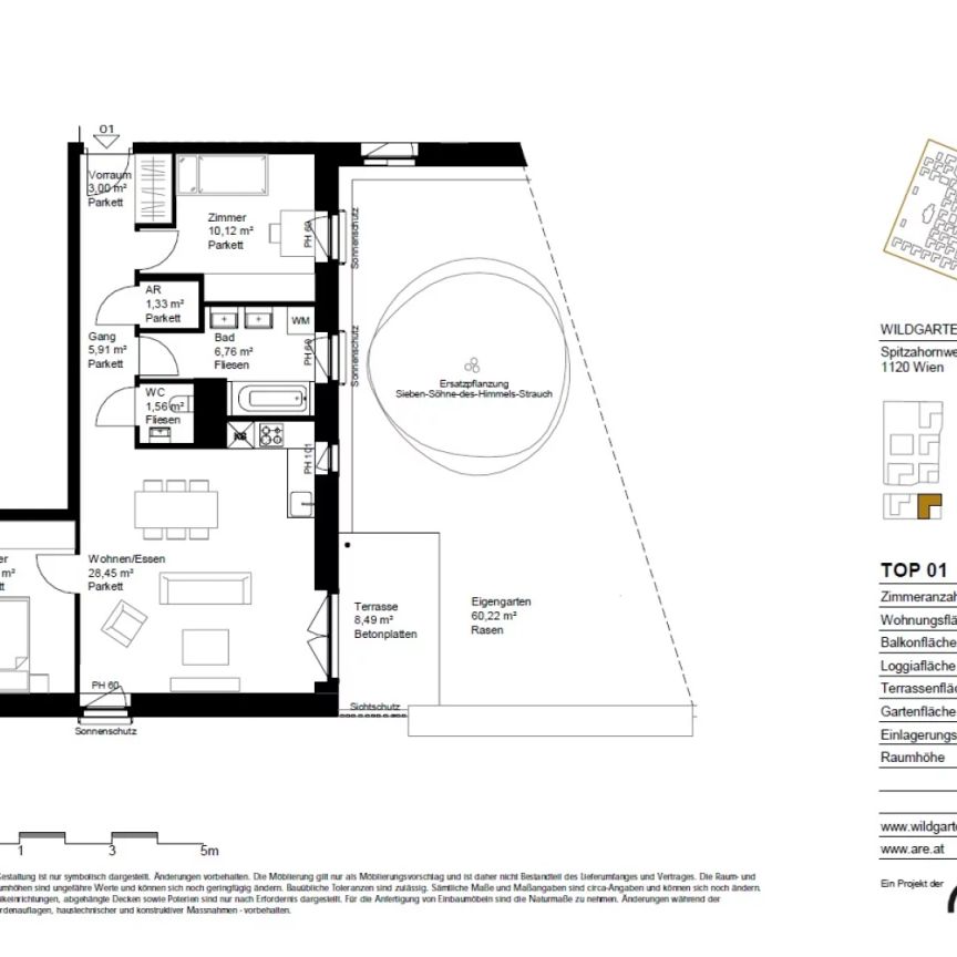 *NEUES PROJEKT* Urbanes Wohnen im Wildgarten ab 01.02.2025 - Photo 1