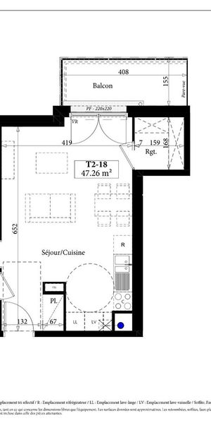 Location Appartement 2 pièces 47m² BOURG ACHARD 27310 - Photo 2