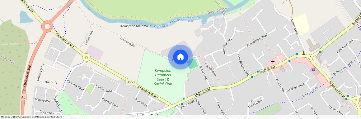 Church Walk, Kempston, Bedford, MK42 7BH