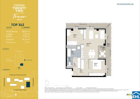 Urbanes Wohnen mit Rooftop Pool, Spa & Skylineblick – TOWER HOMES - Photo 4