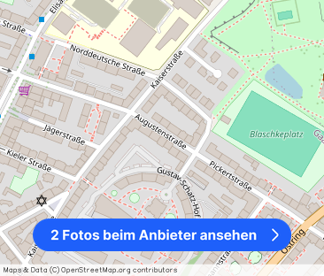 2 Zimmer-Wohnung mit Balkon in der Augustenstr. 74 in Kiel zu vermi... - Foto 1