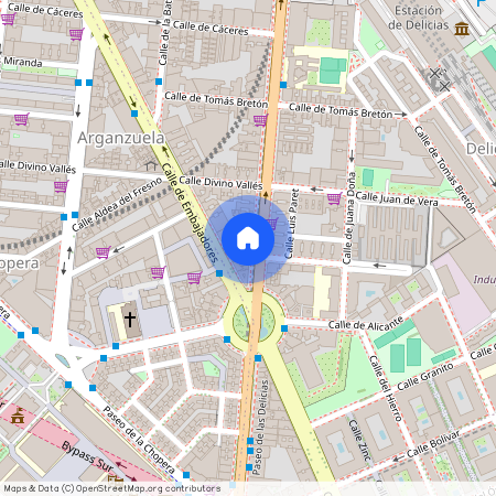 Paseo de las Delicias 114. 28045 Madrid, Arganzuela