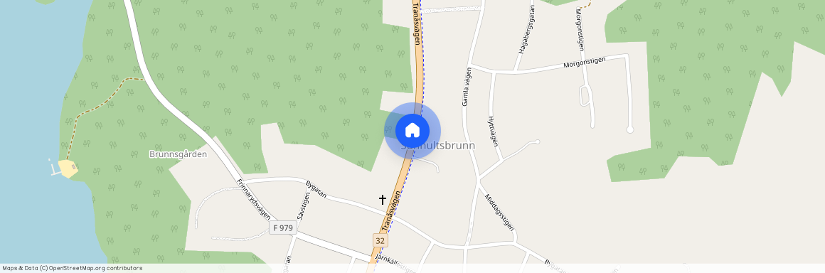 Tranåsvägen, Sunhultsbrunn