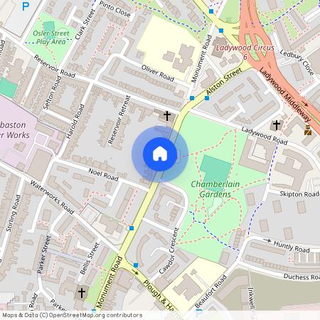 Monument Road, Birmingham, West Midlands, B16