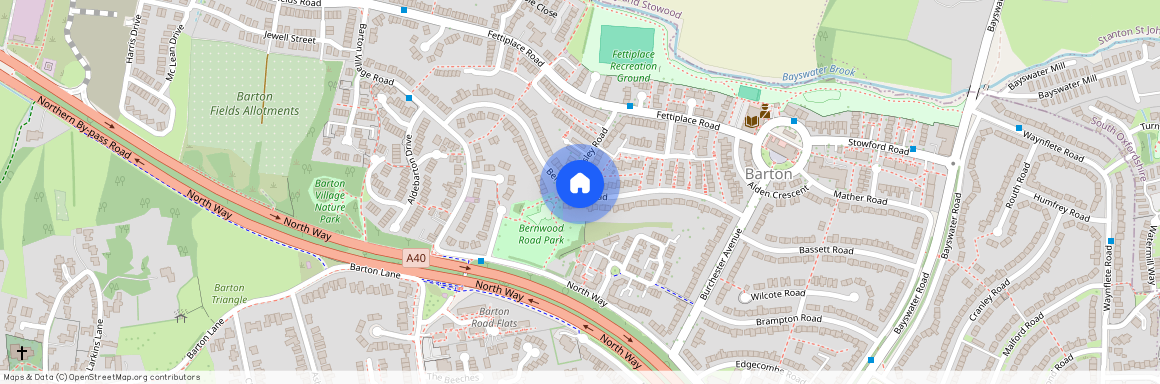 Bernwood Road, Headington, Oxford, Oxfordshire, OX3